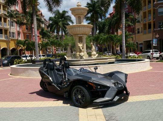 Our Slingshot Roadster has traction control and stability control, plus ABS breaking system. You'll have a blast while always be in control.