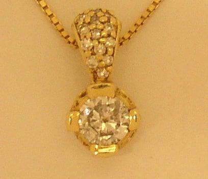 Diamond Pendant Necklace