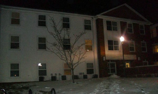 Throwback Photo - Benchmark Plaza (2010) - My Old Dorm Apartment Building. Built for SLC Winter Olympics.