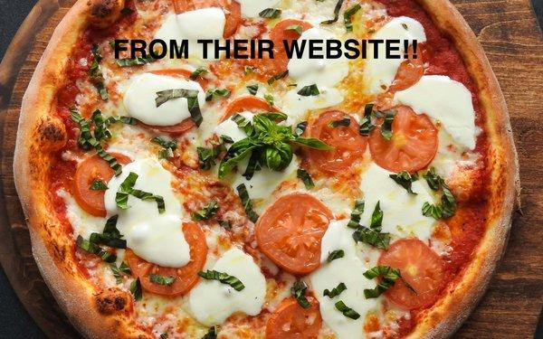 This is a pizza photo from the ordering area of their website.