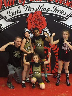 Girls Wrestling! Tougher than the rest! BYW