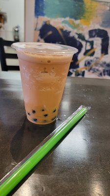 Thai tea boba