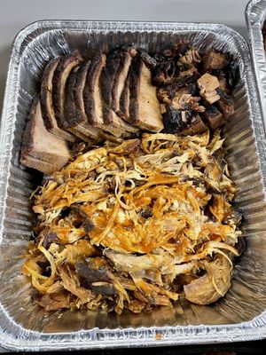 Pulled pork and Tri Tip (To Go). Lunch 4/29/2021