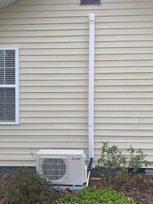 Mitsubishi Mini split outdoor unit