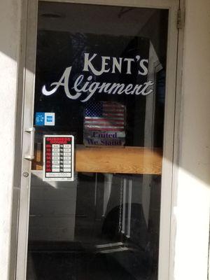 Kent's Alignment