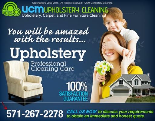 UCM Upholstery Cleaning