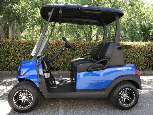 Blue Club Car Onward