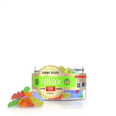 Relax Gummies - CBD Infused Gummy Bears - 750mg