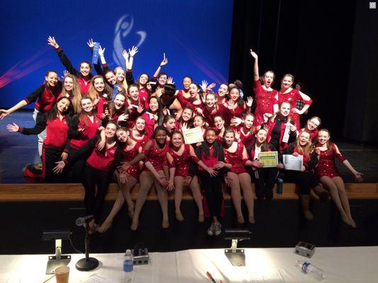 Armstrong Dance Teams Win at Competition