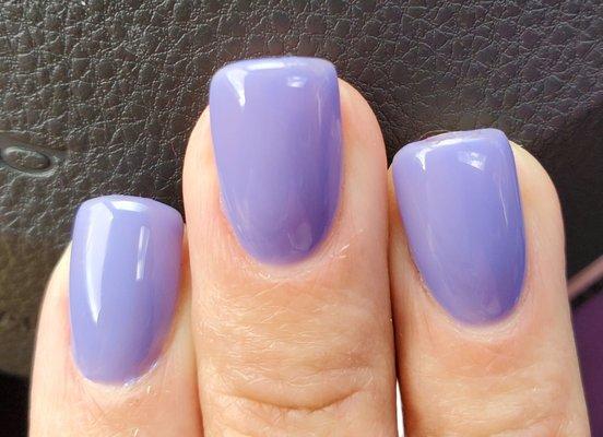 Nice UV gel manicure