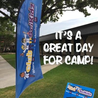 It's a great day for summer camp at Club Scikidz Dallas