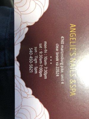 Angelie's nail & spa