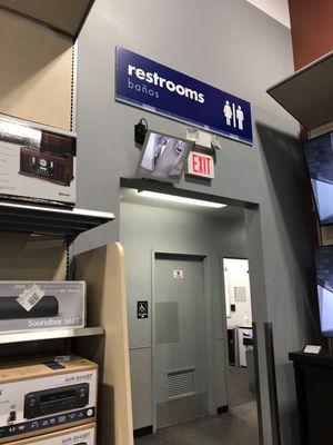 Women's restroom