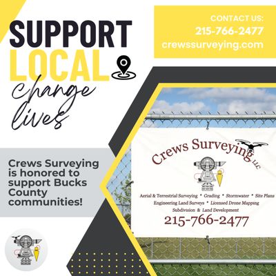 We're proud to support many local organizations: including softball leagues and historical societies!