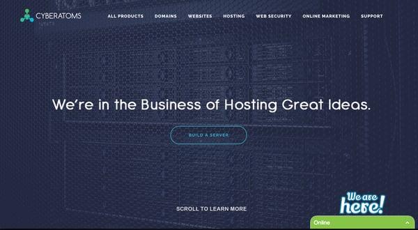 Cyberatoms is our hosting company, We offer affordable premium web hosting and cloud services to individuals and businesses.