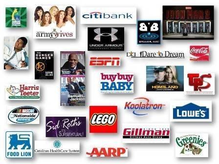 We booked over 450 talent for these various companies during 2012