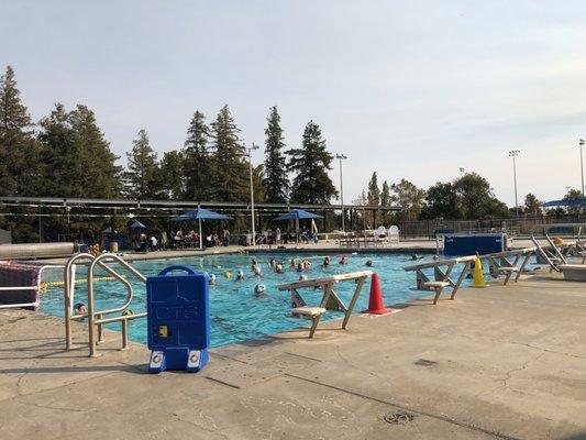 Water polo game.