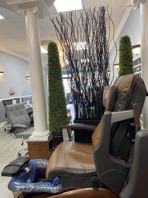 Pedicure chairs