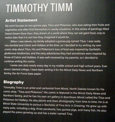 About Timmothy N. Timm.