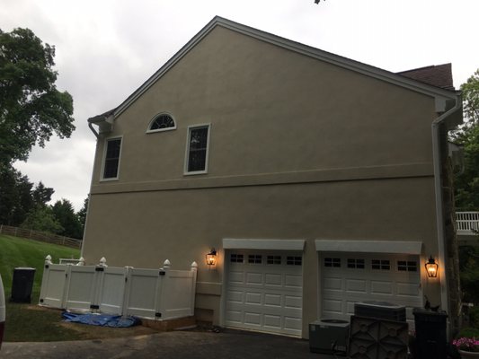 Whole house exterior painting