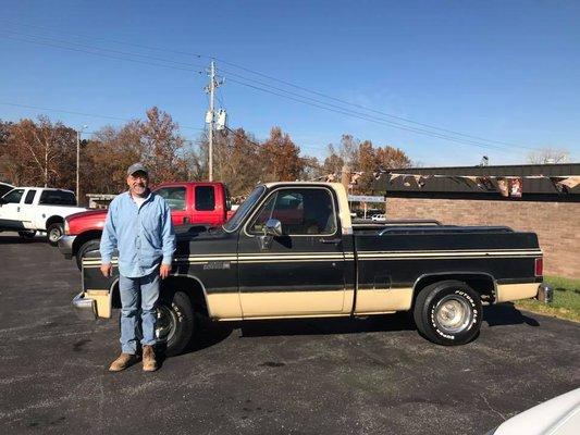 Doug and his 1985 GMC Sierra