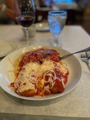 Chicken Parmesan.