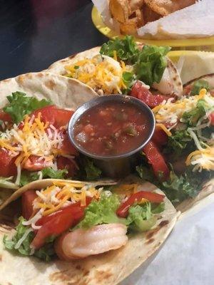 Shrimp tacos