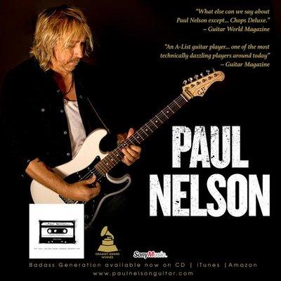 Grammy winner Paul Nelson live at the BLUEStage.