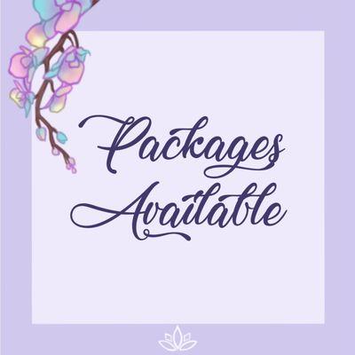 Packages available