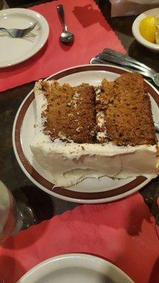 Carrot cake... so moist and flavorful