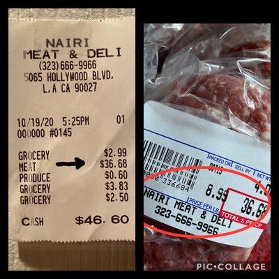 Yup I paid for that $8.99 lamb. In good faith as a customer trying to support small businesses. $6.99 to $8.99 w/in a few mins.