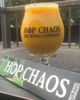 This is Mango, Pineapple and Banana!
 Brewed with stupid amounts of fresh fruit puree and lactose!
 Comes in at 5.1%, smoothie-style sour.