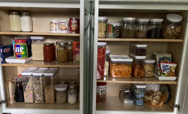 Kitchen Cabinet Organization