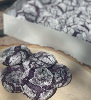 Ube crinkles