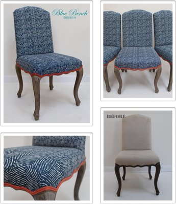 Before & After - Dining Room Chairs