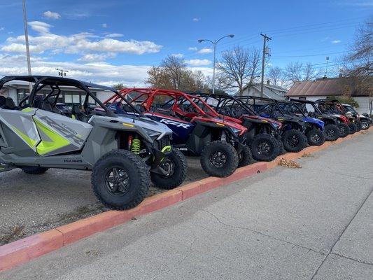 New Polaris RZR inventory