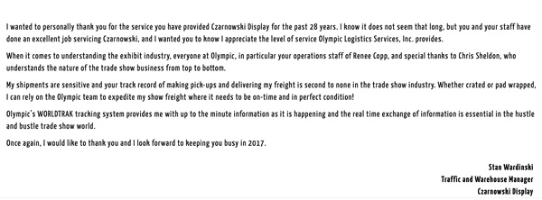 Olympic Logistics Services