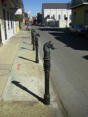 HORSEHEAD HITCHING POST