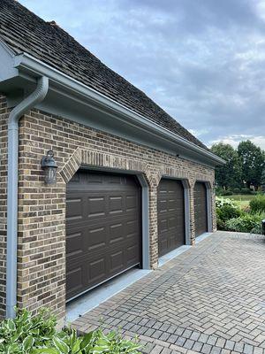 Garage door installation