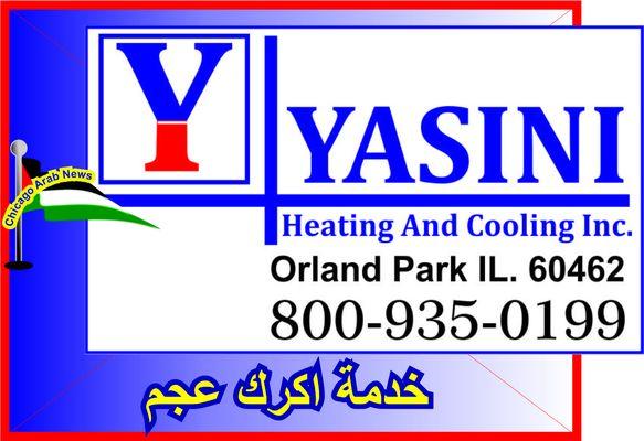 Yasini Heating Cooling Inc