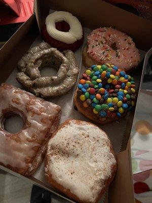 6 of Sandy's donuts!