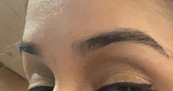 Eyebrow threading