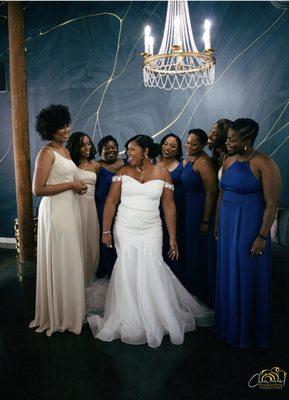 Bridal Party with Bride