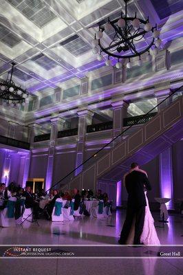 Wedding uplighting by Instant Request