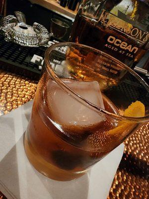 Hand crafted, out of this world old fashion.