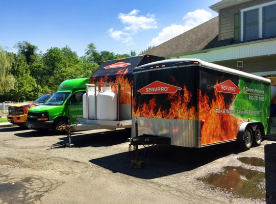 Faster to Any Size Disaster! #SERVPRO