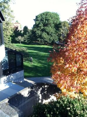 A view of the campus for the EMU building.