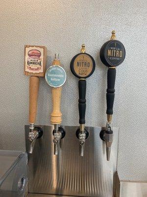 Our on tap options