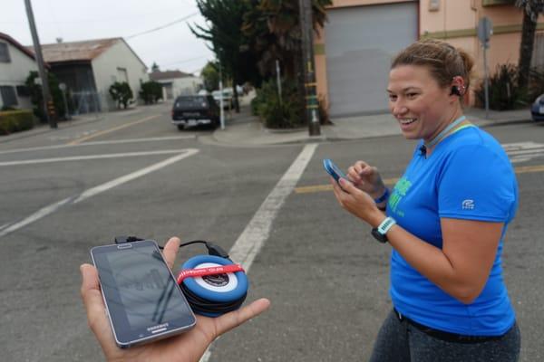 Checkpoint for runners