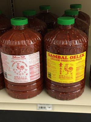 Finally, Sambal in a size perfect for me